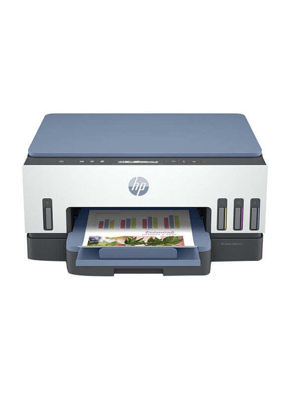 

HP Smart Tank 725 Wireless All-in-One Printer, Blue/White
