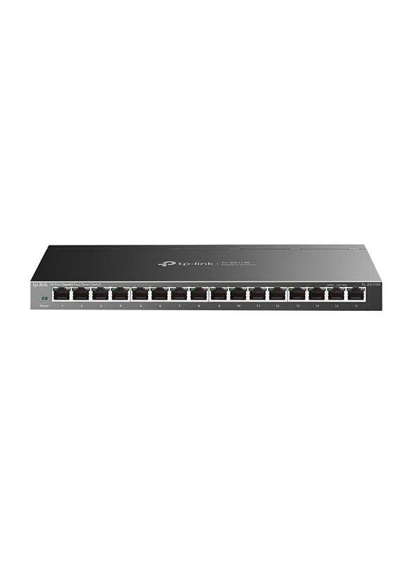 

TP-Link TL-SG116E 16-Port Gigabit Easy Smart Switch, Black