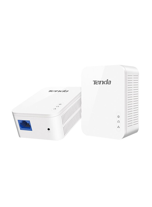 

Tenda PH3 Gigabit Powerline Adapter Kit, AV1000, White