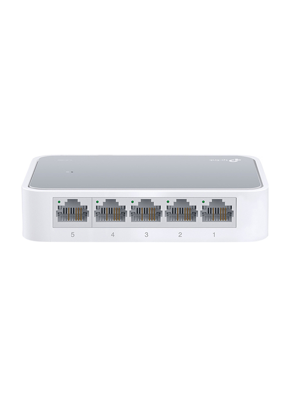 TP-Link TL-SF1005D 10/100Mbps Desktop Switch, White