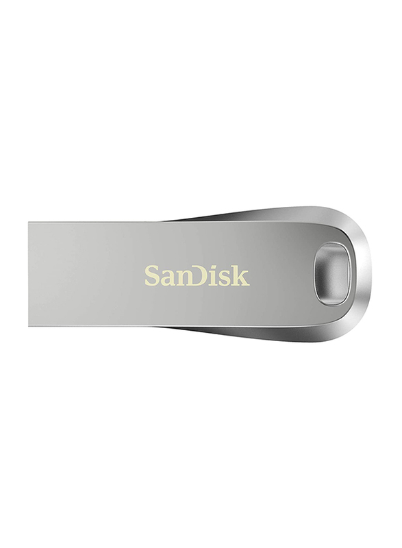 SanDisk 64GB Ultra Luxe USB 3.1 Flash Drive, Silver