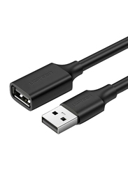 Ugreen 2-Meter Micro USB 2.0 A Charging & Data Sync Cable, USB Type A Male to USB Type A Female, Black