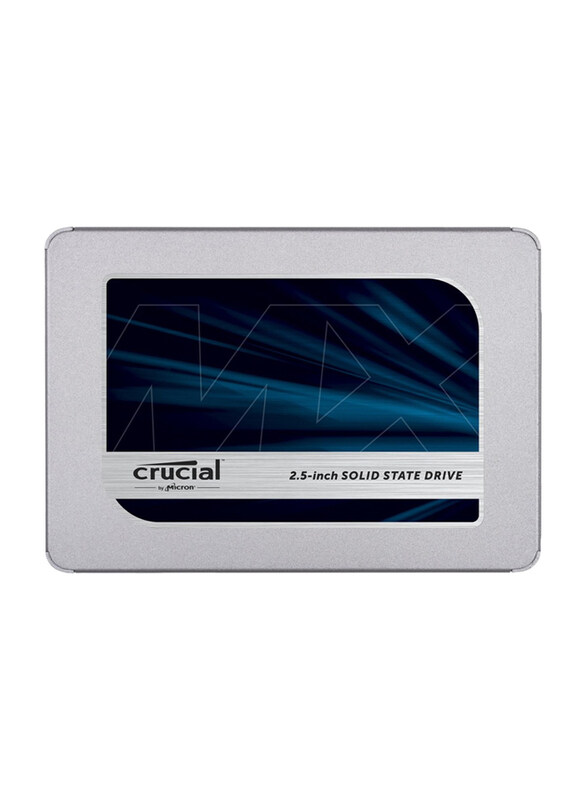 

Crucial 2TB MX500 3D NAND SATA 2.5-inch Internal SSD with up to 560MB/s, CT2000MX500SSD1, Blue/Grey