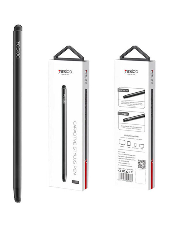 

Yesido ST01 Double-Headed Passive Stylus Pen, Black