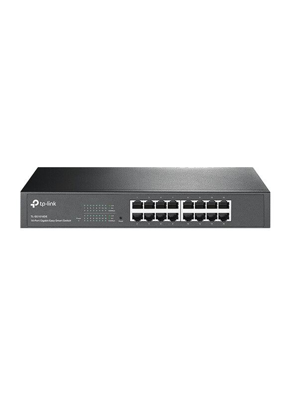

TP-Link TL-SG1016DE 16-Port Gigabit Easy Smart Switch, Black