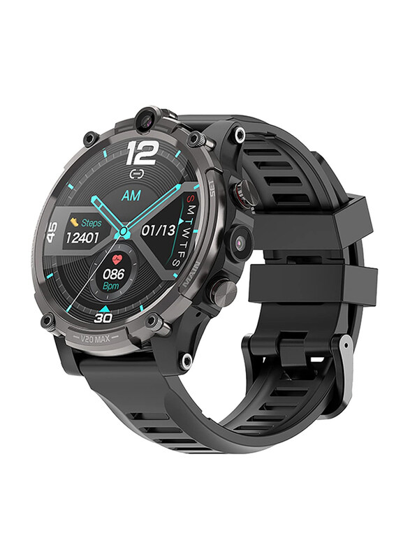 

Yunzhiduan 1.6 inch Smartwatch, GPS + Cellular, Black