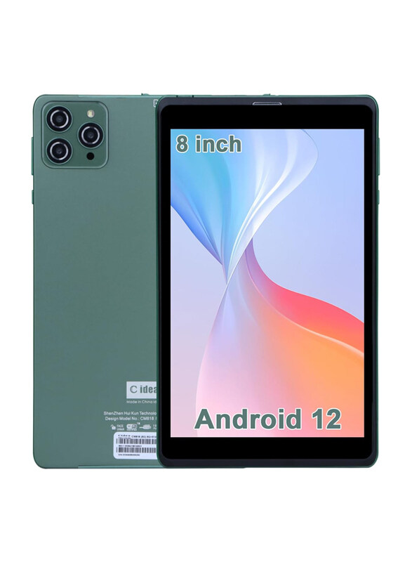 

C idea CM818 512GB Green 8-Inch Tablet, 8GB RAM, 5G