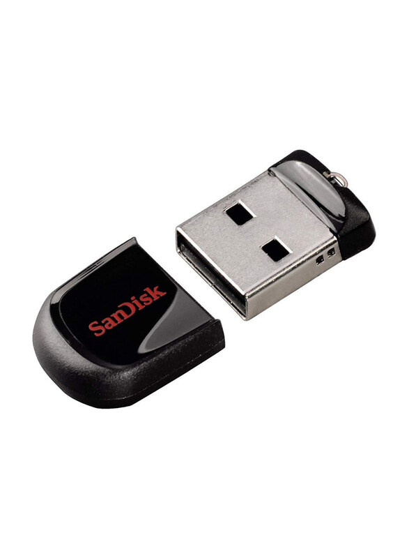 

SanDisk 64GB Cruzer Fit USB 2.0 Flash Drive, Black