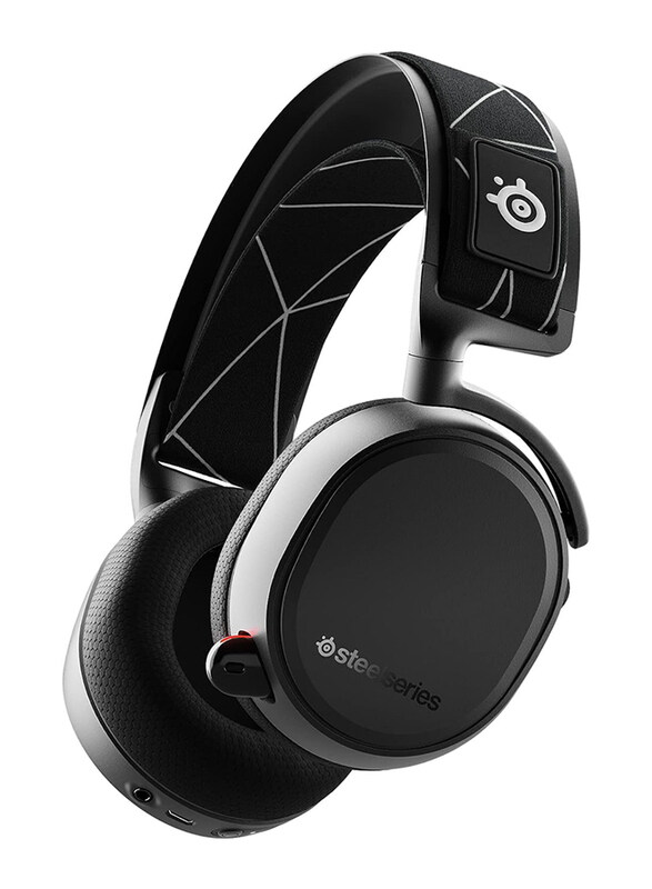 

Generic SteelSeries Arctis 9 Dual Wireless Over-Ear Noise Cancelling Gaming Headset, Black