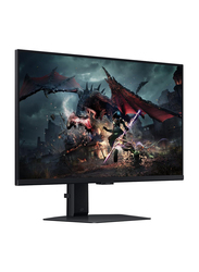 Samsung 27 Inch Odyssey G50D QHD Gaming Monitor with Ergonomic Stand, LS27DG502EMXUE, Black, Middle East Version