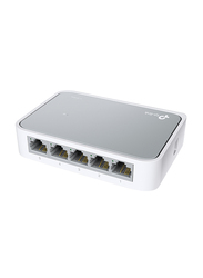 TP-Link TL-SF1005D 10/100Mbps Desktop Switch, White