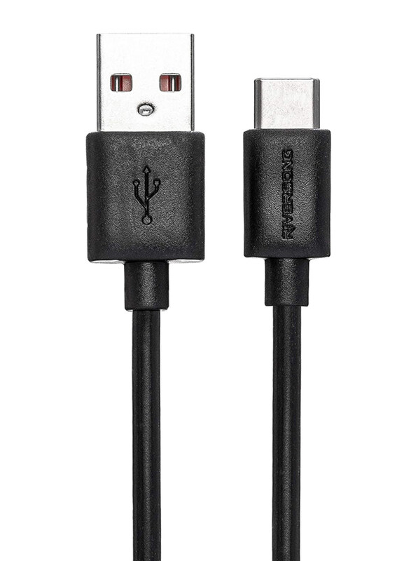 

Riversong 1-Meters USB Cable, High-Speed 2.4A Micro-A USB to USB Type-C, Black