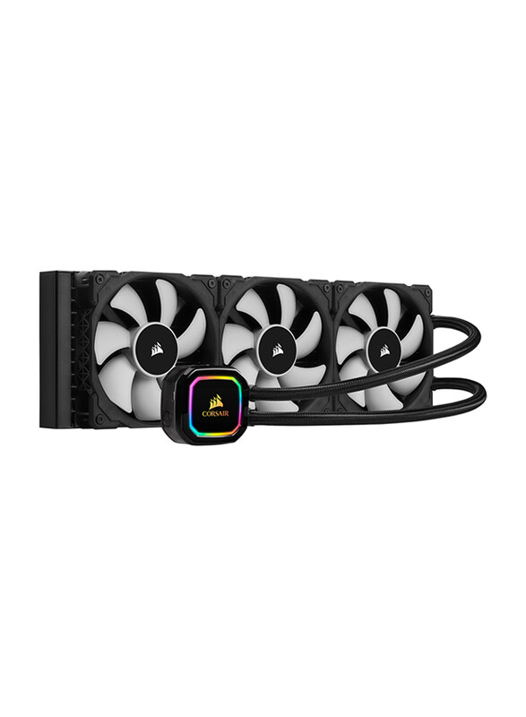 

Corsair iCUE H150i RGB PRO XT Triple 120mm PWM Fans with 360mm Radiator, Black