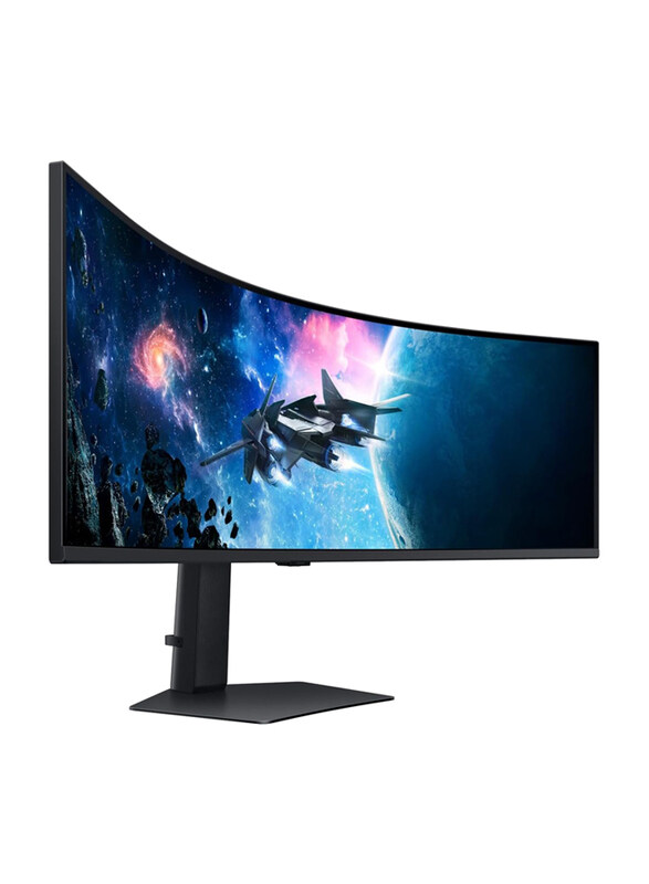 Samsung 49 Inch Odyssey G9 G9G95C Dual QHD Gaming Monitor, LS49CG954EMXUE, Black, Middle East Version