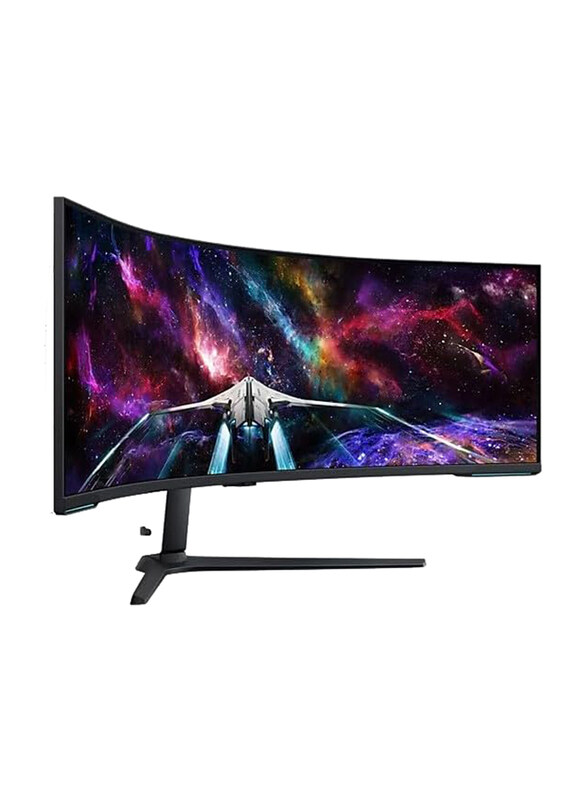 Samsung 57 Inch Odyssey Neo G9 G95NC Dual UHD Curved Gaming Monitor, LS57CG952NMXUE, Black, Middle East Version