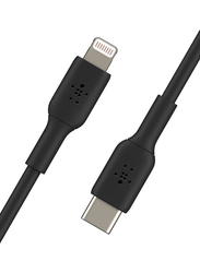 Belkin 1-Meter Boost Charge Lightning Cable, Lightning to USB Type-C for iPhone, iPad, Air Pods, Black