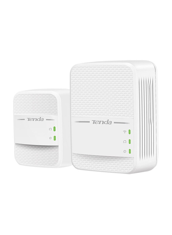 

Tenda PH10 AV1000 ac Wi-Fi Powerline Extender Kit, White