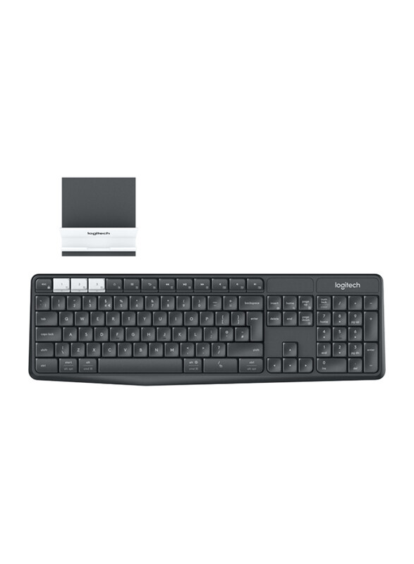 

Logitech K375S Multi-device Wireless English Keyboard, Black