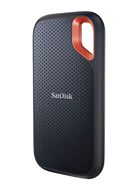 Sandisk 2TB SSD Extreme USB-C External Portable Hard Drive, USB 3.1, Black