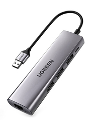 Ugreen Multifunction Adapter, USB Type C to Multiple Type, Grey