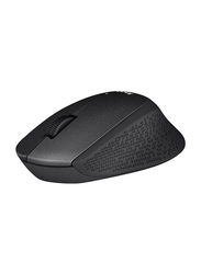 Logitech M330 Silent Plus Wireless Optical Mouse, Black