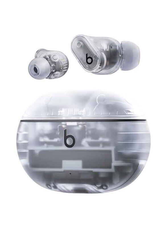 

Beats Studio Buds + Wireless Bluetooth In-Ear Noice Cancelling Earbuds, Clear