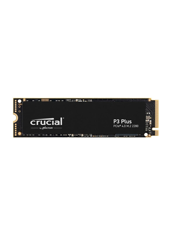 

Crucial 1TB P3 Plus 3D NAND PCIe 4.0 M.2 Internal SSD with up to 5000MB/s, CT1000P3PSSD8, Black