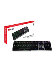 MSI Vigor GK50 Low Profile US English Gaming Keyboard, Black
