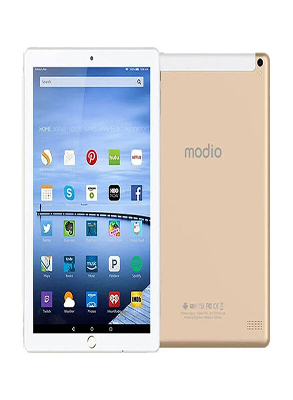 

Modio M18 64GB Gold 10.1-Inch Tablet, 3GB RAM, 4G LTE