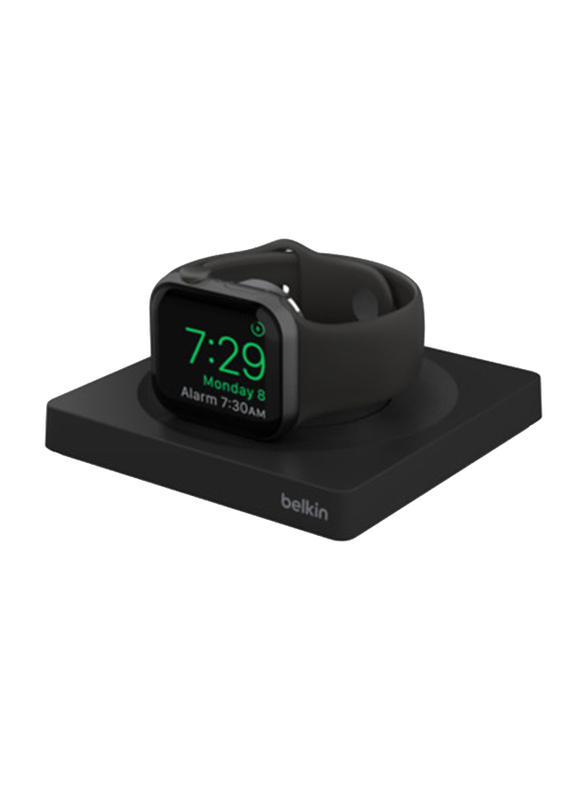 Belkin Boost Charge Pro Portable Fast Charger for Apple Watch, WIZ015btBK, Black