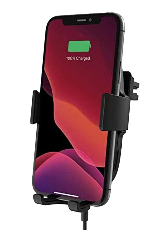 Belkin Boost Charge Wireless Car Charger with Vent Mount, 10W, Black