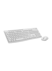 Logitech Mk295 Wireless English Keyboard and Mouse Combo, Grey