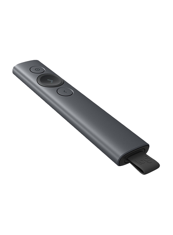 Logitech Spotlight Plus Presentation Remote, Slate Grey