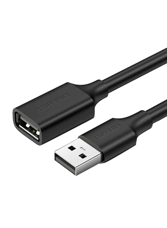 Ugreen 3-Meters USB 2.0 A Male to A Female Cable, Black