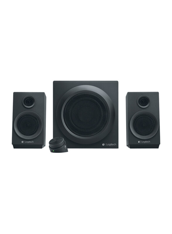 

Logitech Z333 2.1 Speaker System, Black