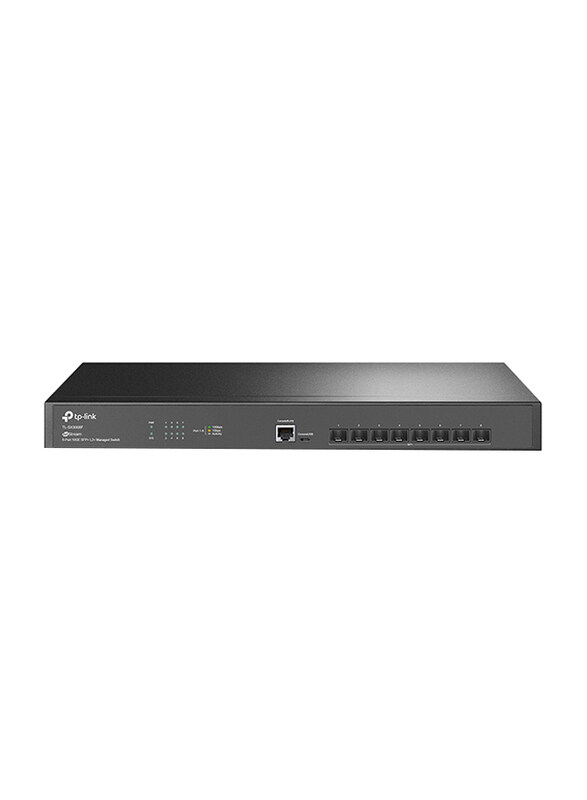 

TP-Link TL-SX3008F JetStream 8-Port 10GE SFP+ L2+ Managed Switch, Black
