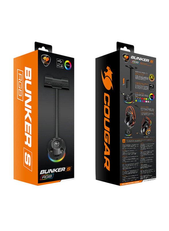 

Multiple Cougar Bunker S RGB Gaming Headset Stand, Black