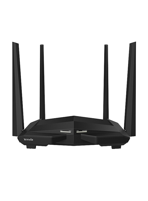 

Tenda AC10U Smart Gigabit Wi-Fi Router, AC1200, Black