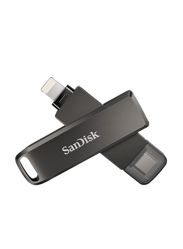 

Sandisk 256GB Ixpand Flash Drive Luxe for USB 3.0 Type-C Devices, Sdix70N-256G-Gn6Ne, Silver