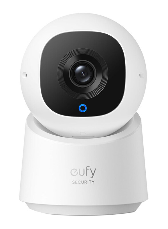 

Eufy Security Indoor Cam C210 1080p Resolution Security Camera Indoor with 360° Pan and Tilt, White