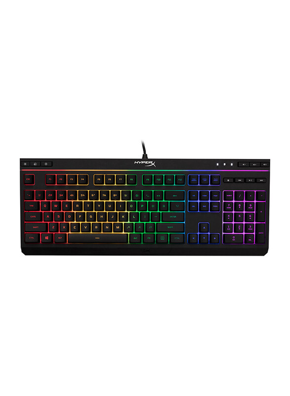 

Multiple HyperX Alloy Core RGB Lighting Wired Membrane Gaming Keyboard, Black