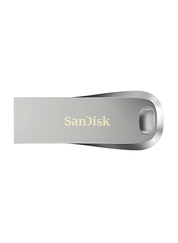 SanDisk 256GB Ultra Luxe USB 3.1 Flash Drive, Silver
