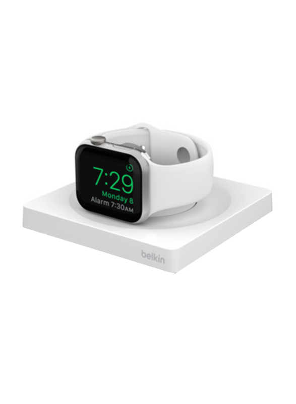 Belkin Boost Charge Pro Portable Fast Charger for Apple Watch, WIZ015btWH, White