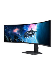 Samsung 49 Inch Odyssey G9 G9G95C Dual QHD Gaming Monitor, LS49CG954EMXUE, Black, Middle East Version