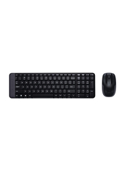 Logitech MK220 Wireless English Keyboard and Mouse Combo, Black