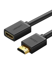 Ugreen 2-Meter 4K 3D HDMI Extension Cable, HDMI Male to HDMI Female, Black