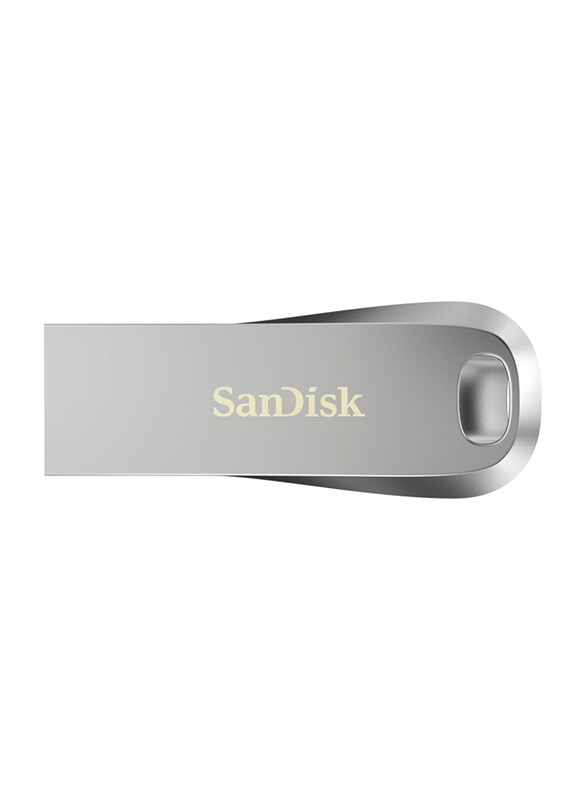 

Sandisk 128GB Ultra Luxe USB 3.2 Gen 1 Flash Drive, SDCZ74-128G-G46, Silver
