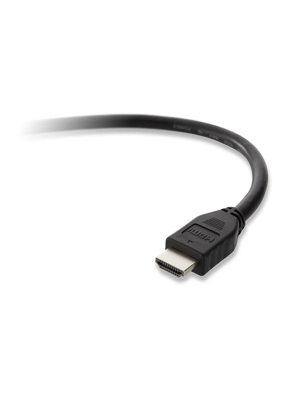 Belkin 1.5-Meters Standard HDMI Display Cable, HDMI to HDMI for CD/DVD Player, Gaming Console, Blu-ray Player, HDTV, Black