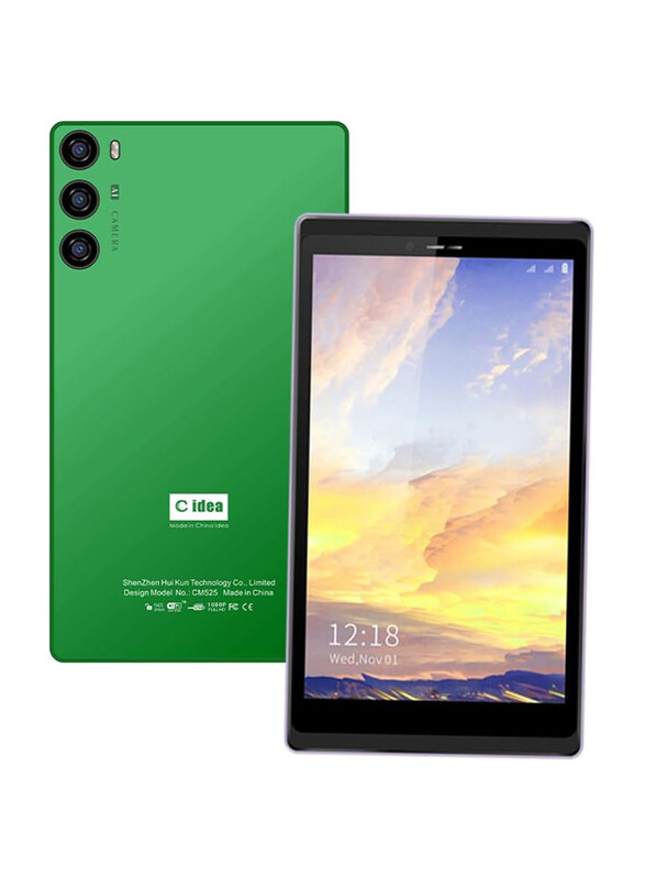 

C idea CM252 128GB Green 7-Inch Tablet, 6GB RAM, 5G