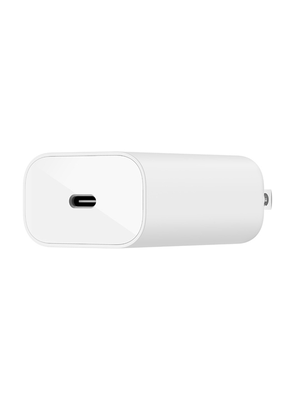 Belkin USB-C PD PPS Wall Charger, 25W, White